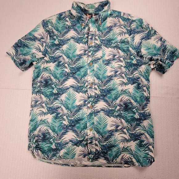 Chubbies The‎ Nutter Hawaiian Short Sleeve Button Up Shirt Men's Medium - Picture 1 of 7